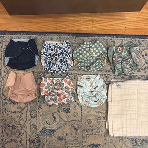 Esembly Reusable Diapers with cloth inserts